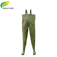 70D waterproof fishing nylon PVC waders